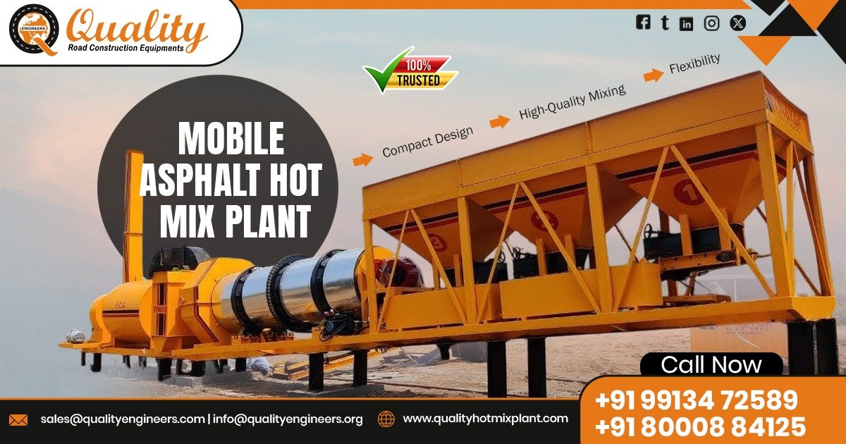 Mobile Asphalt Hot Mix Plant in Karnataka