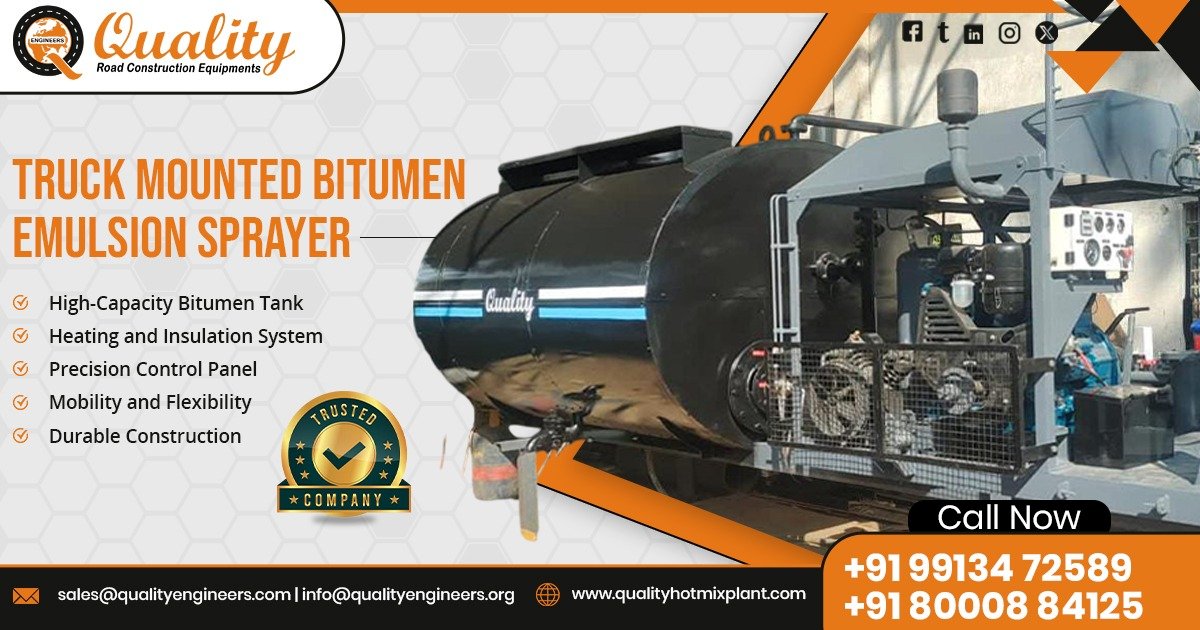 Truck Mounted Bitumen Sprayer in Uttar Pradesh
