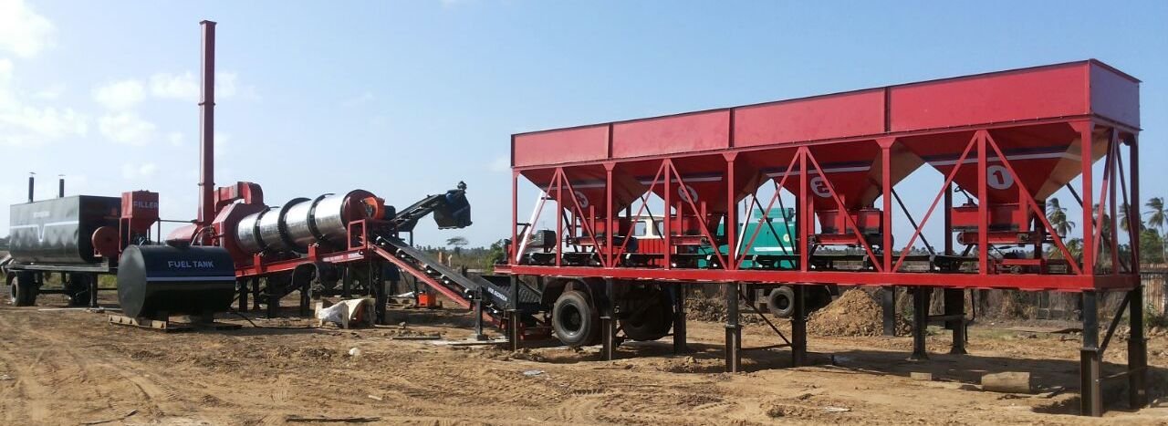 Mobile Drum Mix Plant