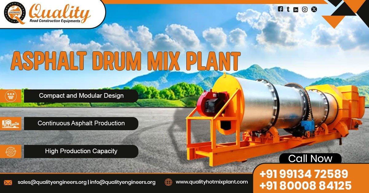 Asphalt Drum Mix Plant in Mozambique