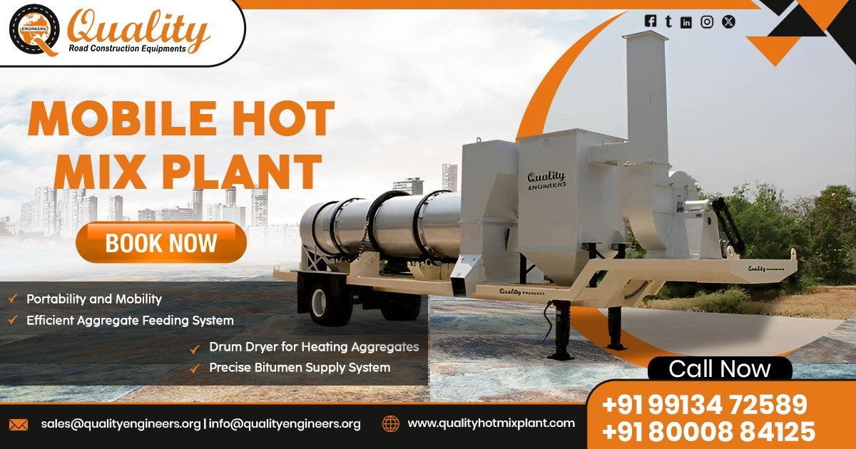 Mobile Hot Mix Plant in Chhattisgarh