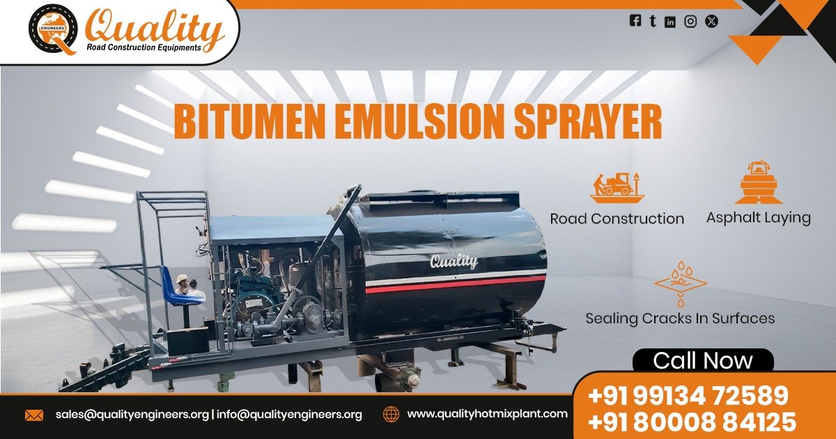 Bitumen Emulsion Sprayer in Madhya Pradesh