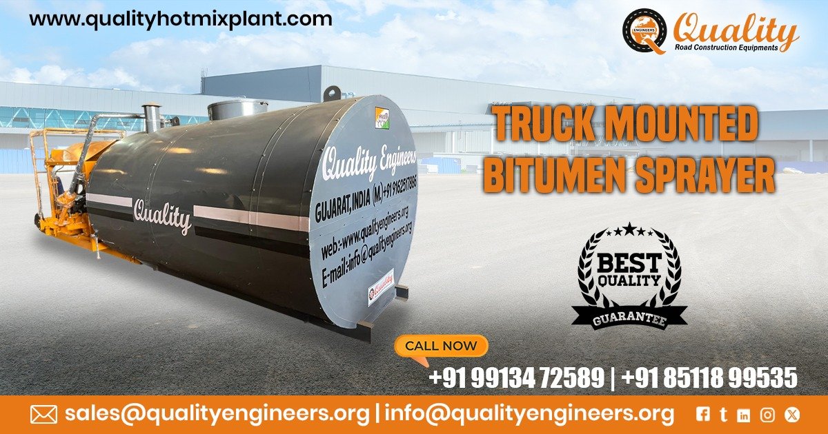 Truck Mounted Bitumen Sprayer in Odisha