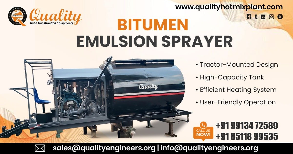 Bitumen Emulsion Sprayer in Gujarat