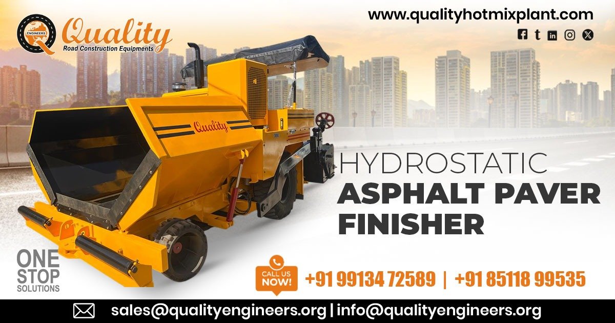 Hydrostatic Asphalt Paver Finisher in Odisha