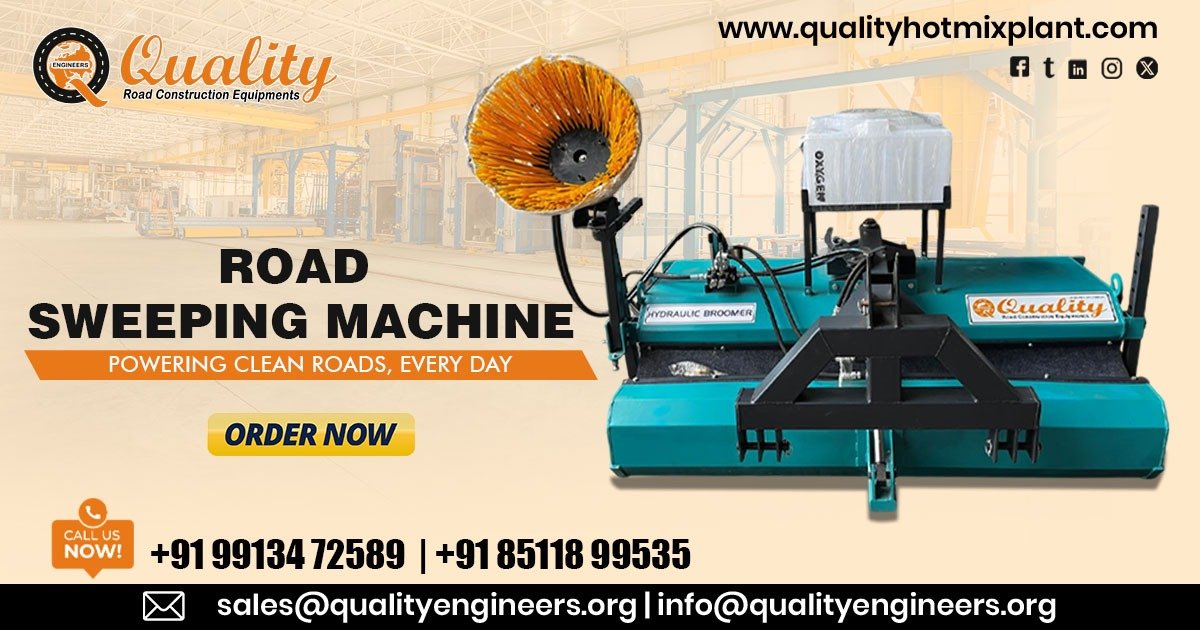 Road Sweeping Machine in Assam
