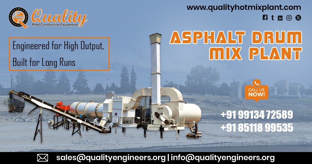 Asphalt Drum Mix Plant in South Africa
