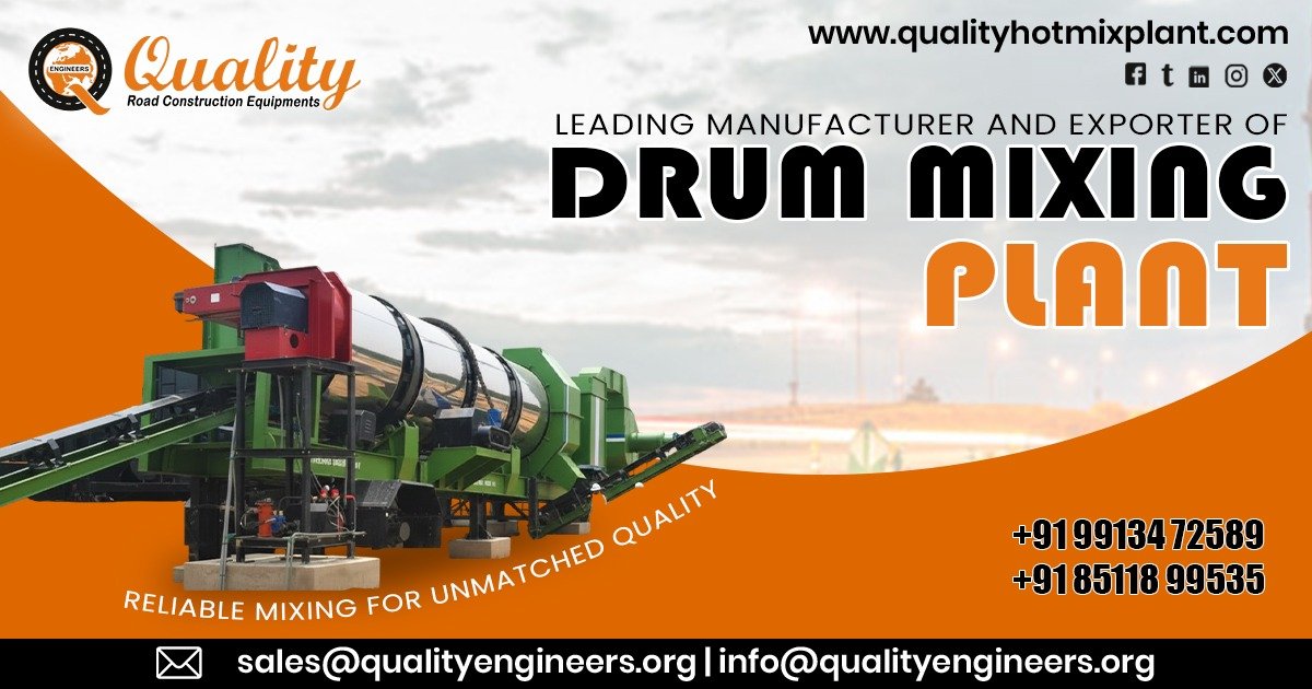 Drum Mixing Plant in Mozambique