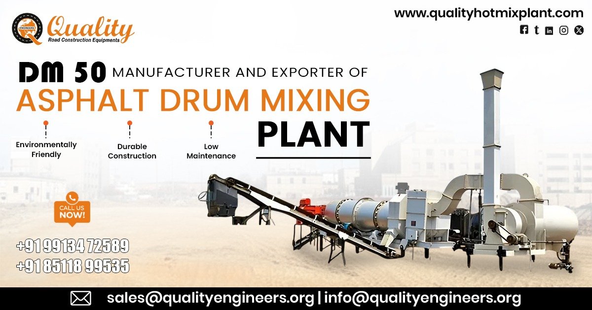 DM-50 Asphalt Drum Mixing Plant in Kenya