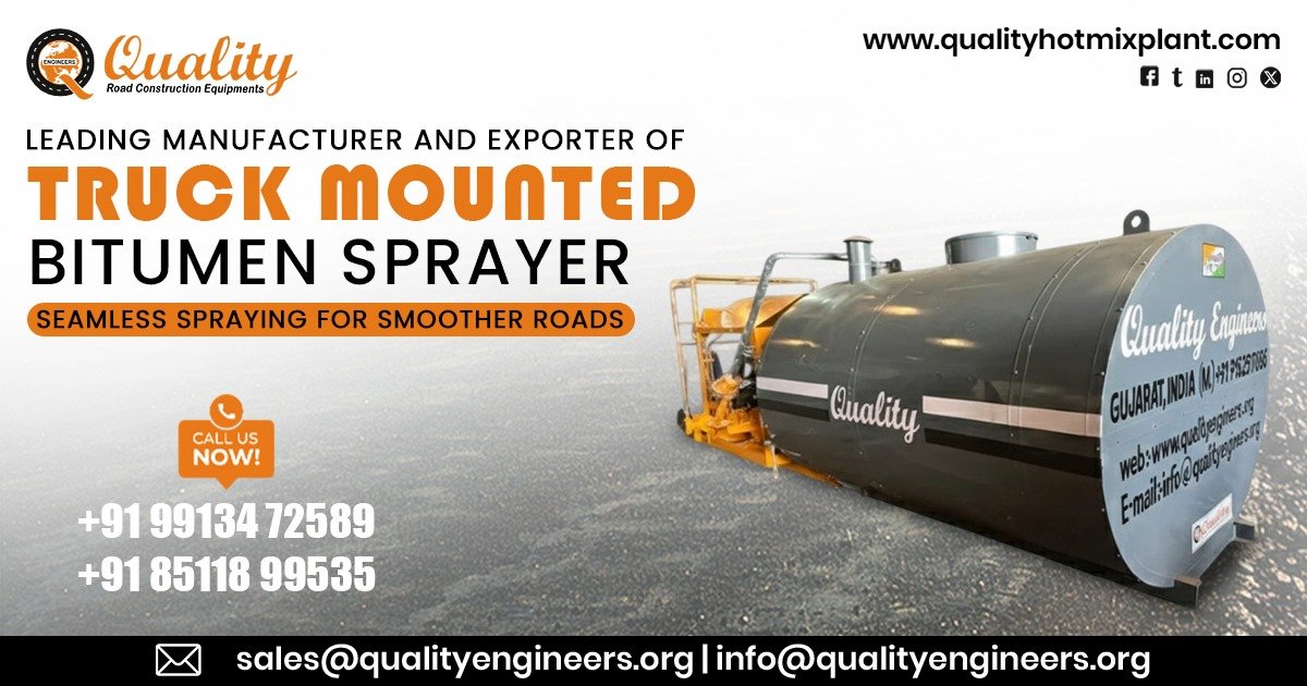 Truck Mounted Bitumen Sprayer in Madhya Pradesh