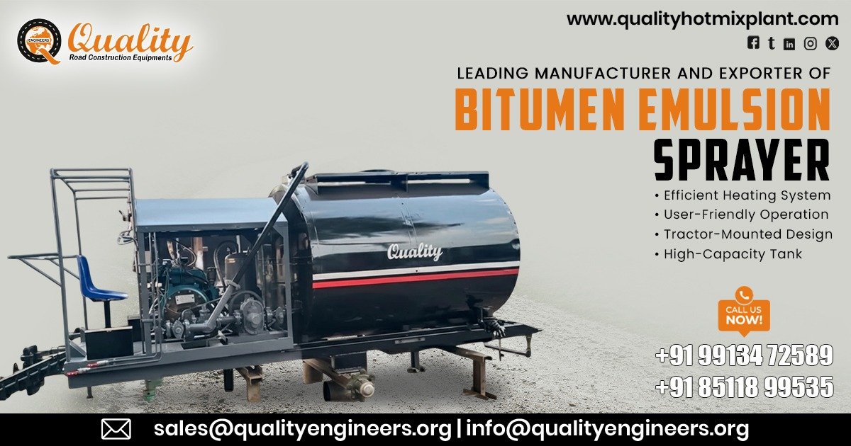 Bitumen Emulsion Sprayer in Jharkhand