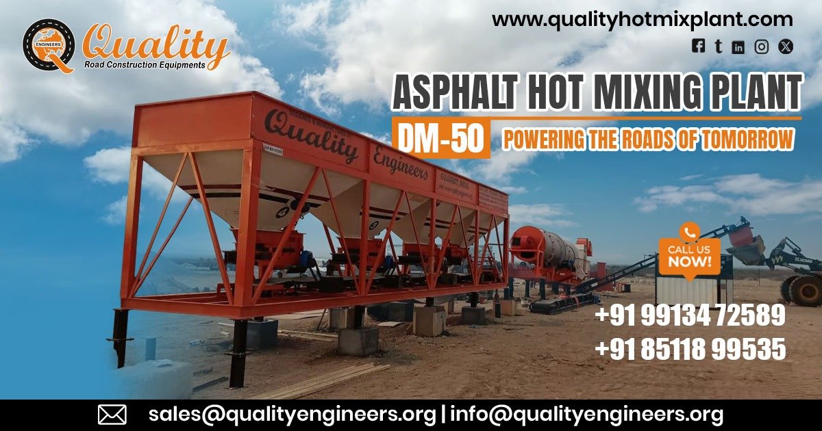 Asphalt Hot Mixing Plant DM-50 in South Africa