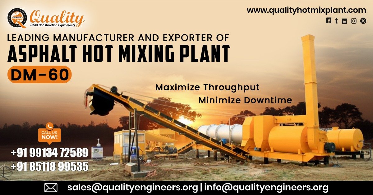 Asphalt Hot Mixing Plant DM-60 in Somalia