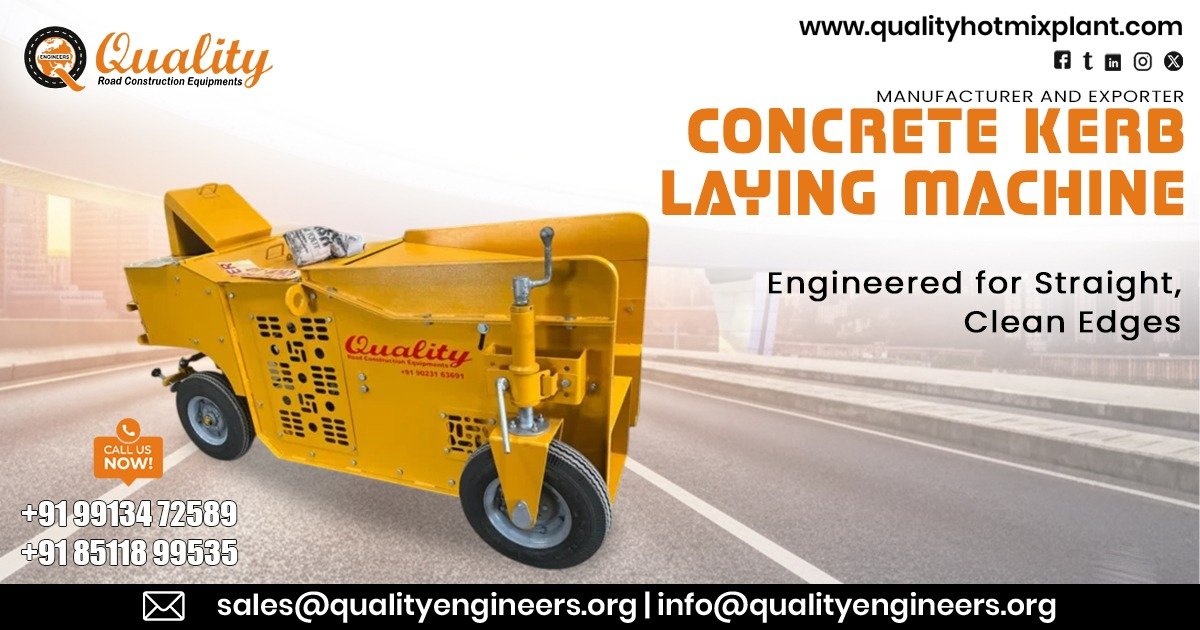 Concrete Kerb Laying Machine in Bihar