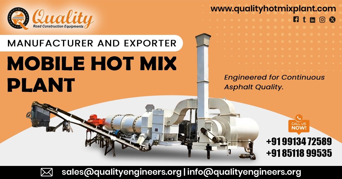 Mobile Hot Mix Plant in Odisha