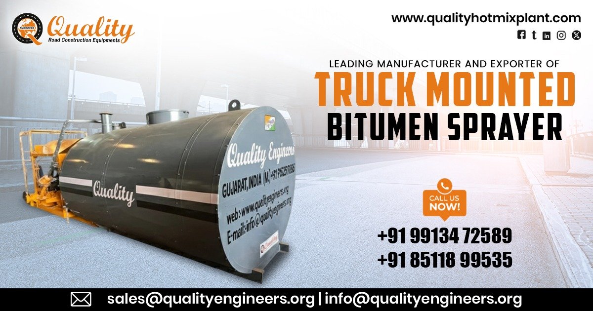 Truck Mounted Bitumen Sprayer in Bihar