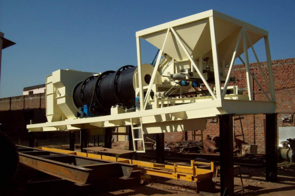 eco-mini asphalt drum mix plant
