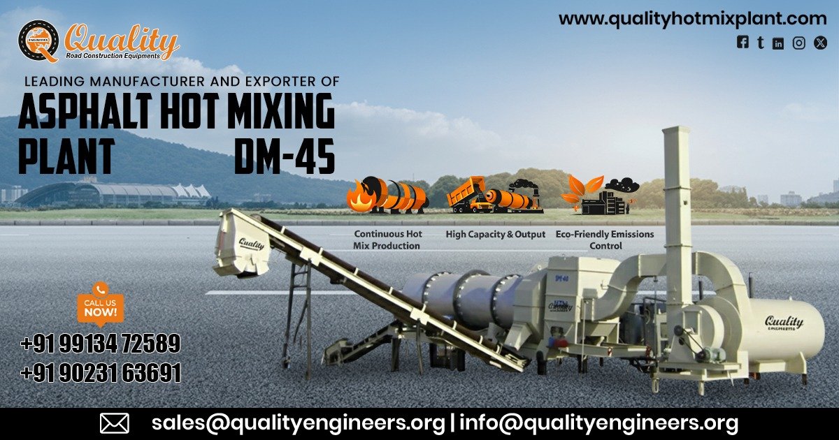 DM-45 Asphalt Hot Mixing Plant in Somaliland