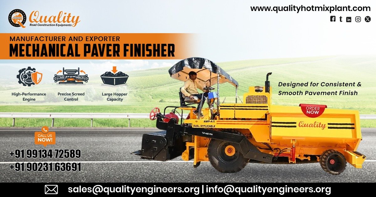 Mechanical Paver Finisher in Punjab