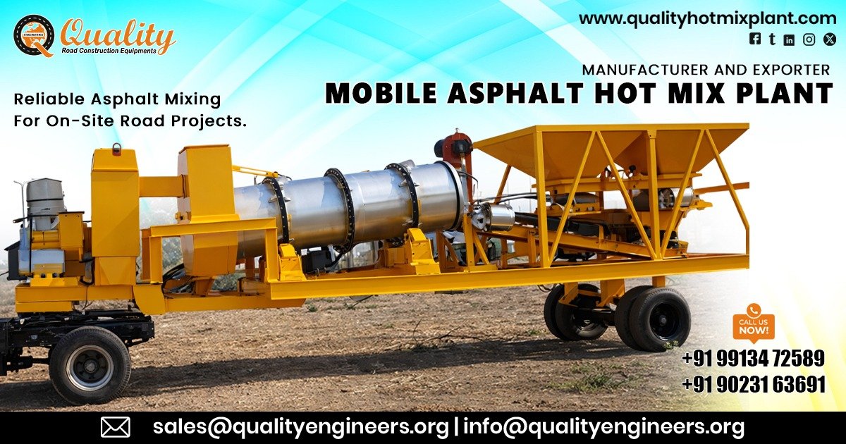 Mobile Asphalt Hot Mixing Plant in Algeria
