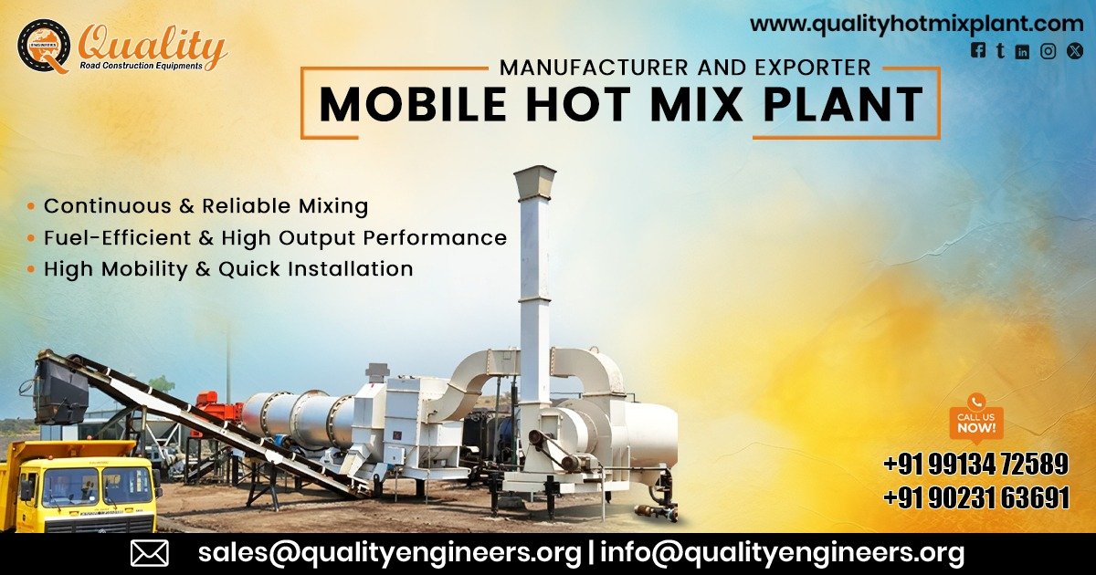Mobile Hot Mix Plant in Karnataka