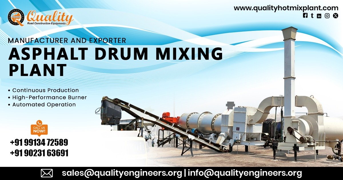 DM 60 Asphalt Drum Mixing Plant in Kenya