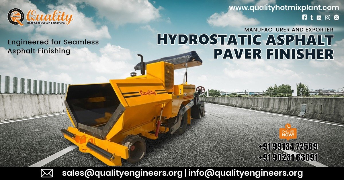 Hydrostatic Asphalt Paver Finisher in Karnataka