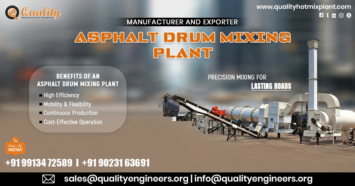 DM 60 Asphalt Drum Mixing Plant in Sudan