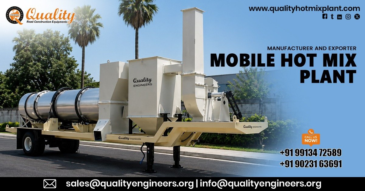 Mobile Hot Mix Plant in Gujarat