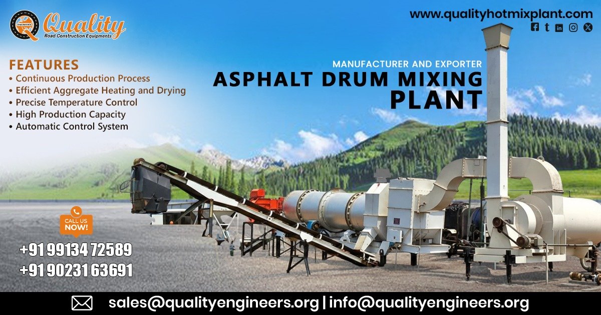 Asphalt Drum Mix Plant in Ghana
