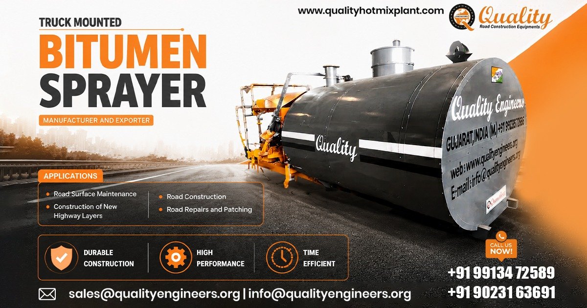 Truck Mounted Bitumen Sprayer in Jharkhand