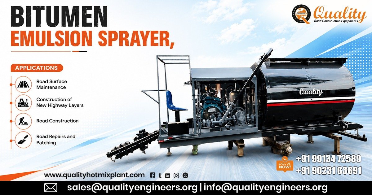 Bitumen Emulsion Sprayer in Tamil Nadu