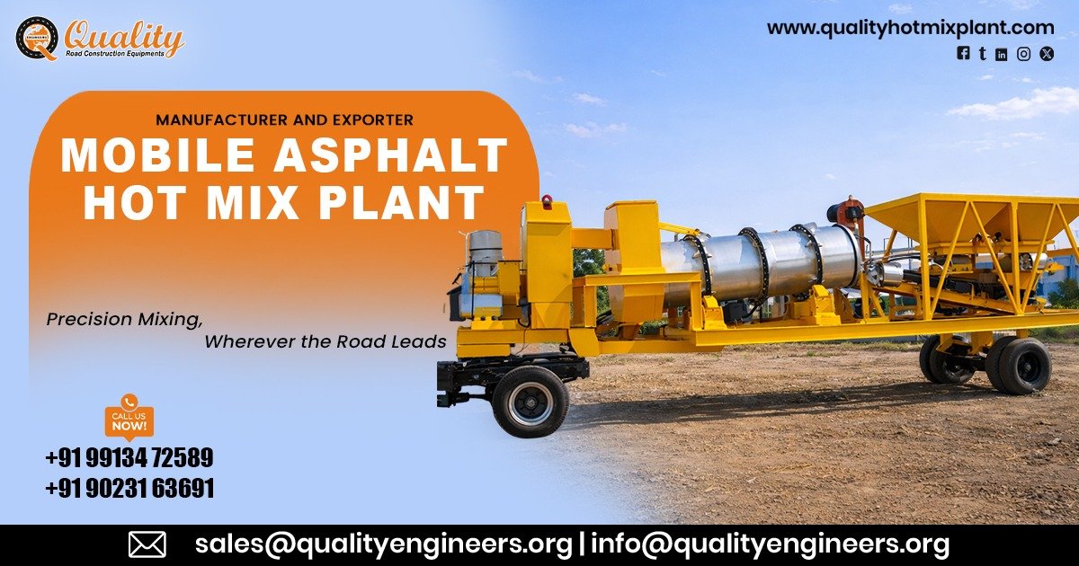 Mobile Asphalt Hot Mixing Plant in Australia
