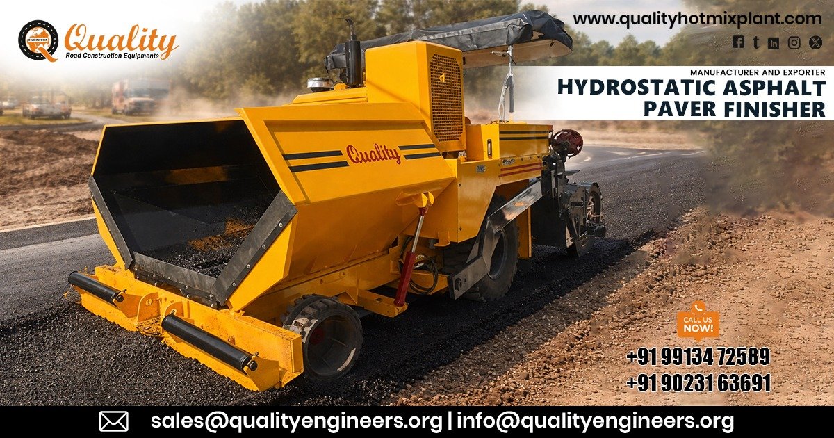 Hydrostatic Asphalt Paver Finisher in Bihar