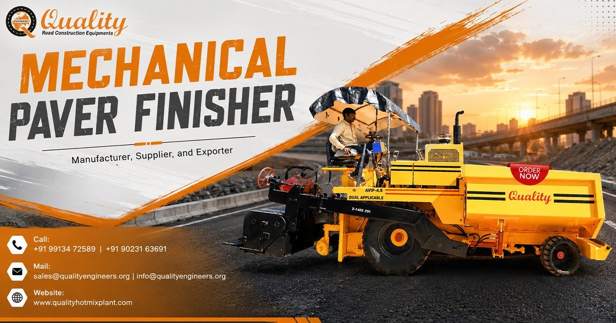 Mechanical Paver Finisher in Odisha
