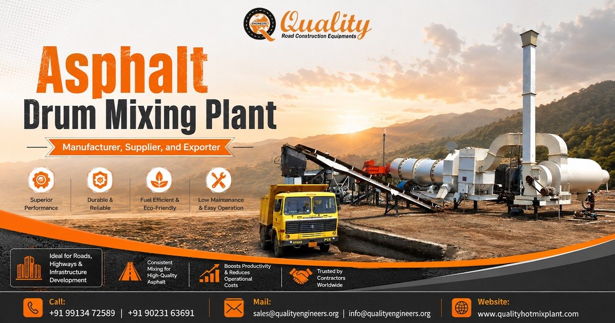 DM 60 Asphalt Drum Mixing Plant in Tunisia