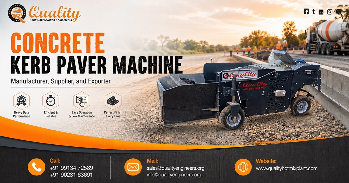 Concrete Kerb Paver Machine in Telangana