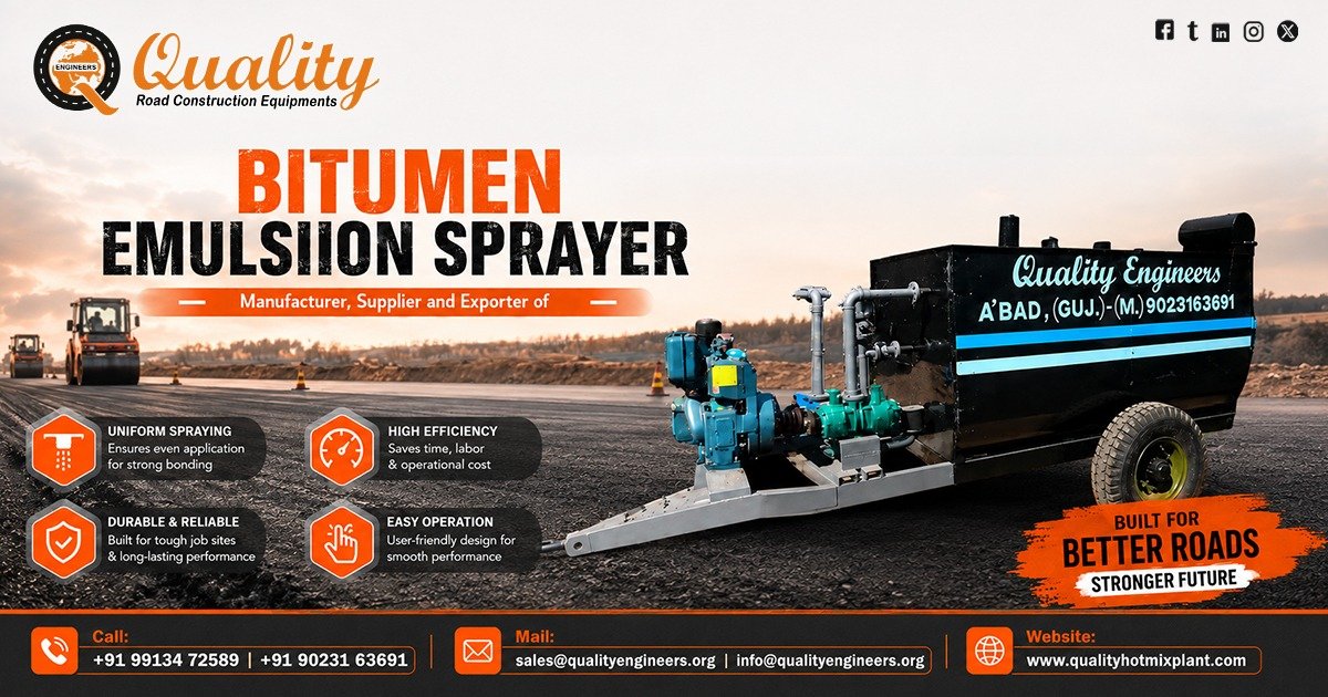 Bitumen Emulsion Sprayer in Bihar
