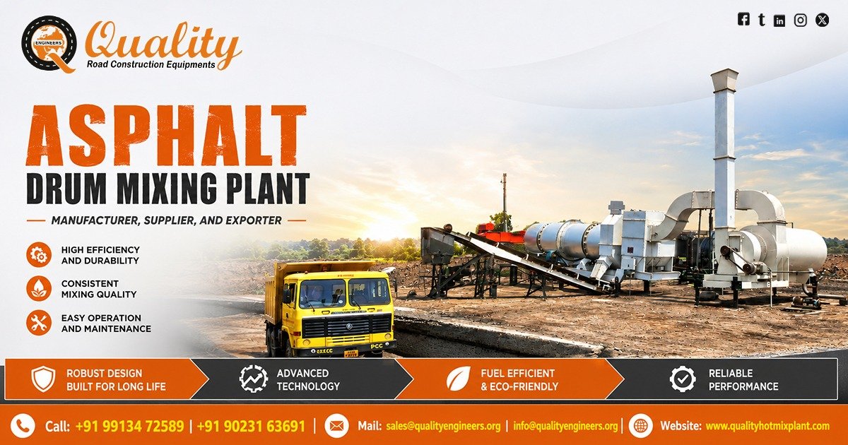 DM 60 Asphalt Drum Mixing Plant in Canada