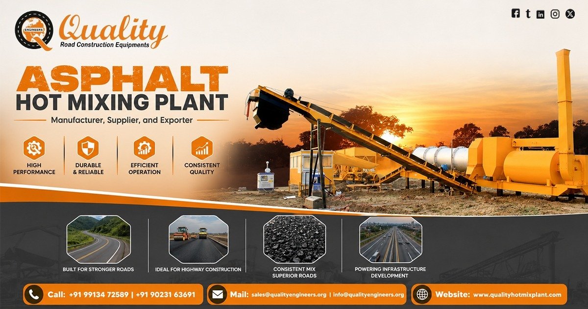 Asphalt Hot Mixing Plant DM-60 in Sweden