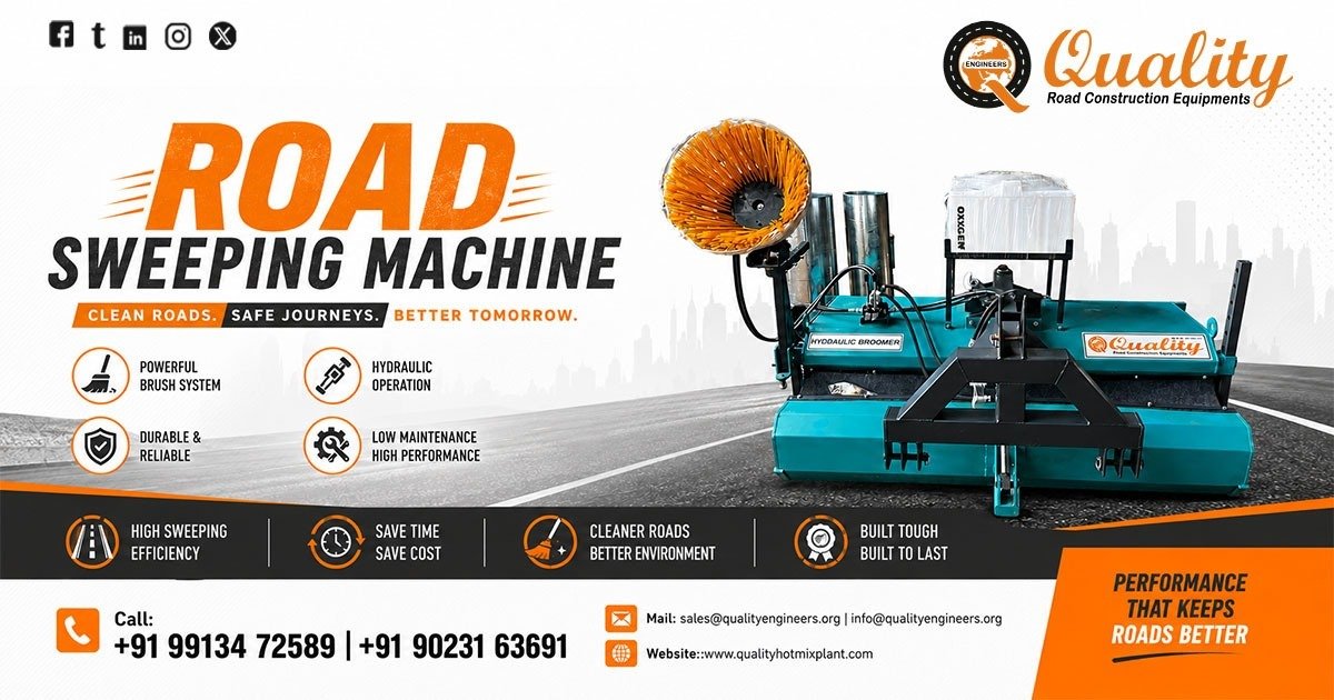 Road Sweeping Machine in Odisha