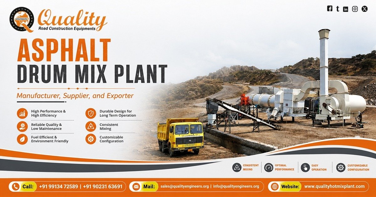 Asphalt Drum Mix Plant in Spain