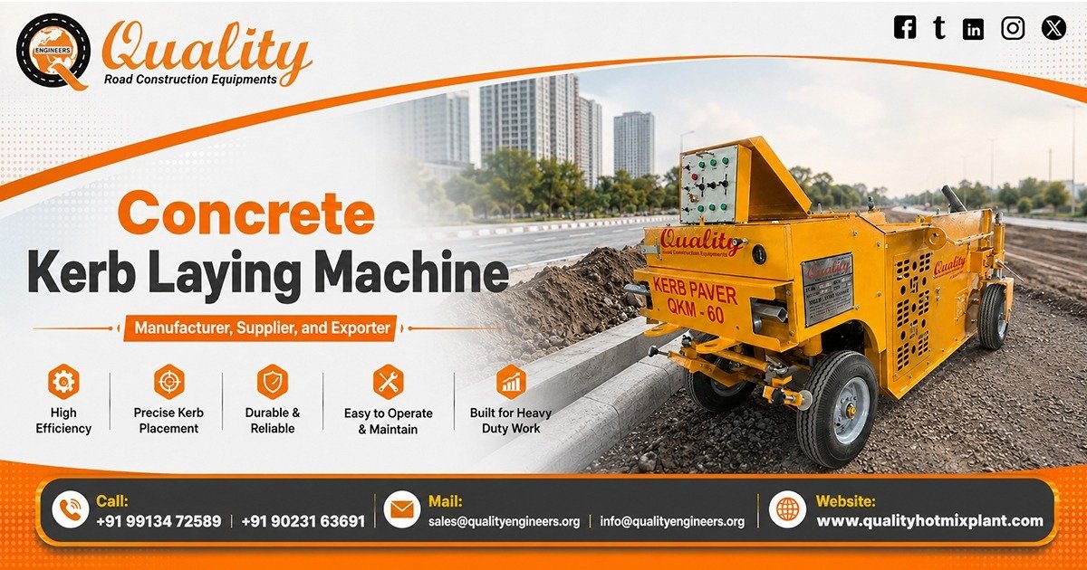 Concrete Kerb Laying Machine in West Bengal