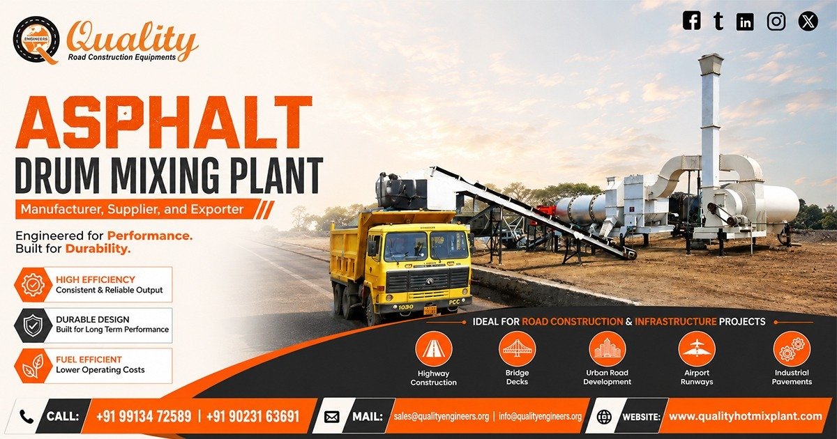 DM 45 Asphalt Drum Mixing Plant In Brazil