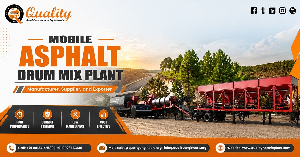 Mobile Asphalt Drum Mix Plant in Kenya