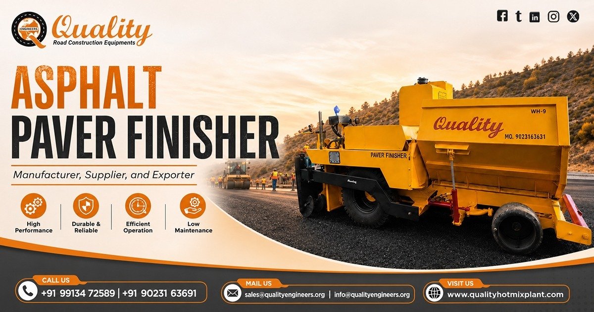 Asphalt Paver Finisher in Telangana