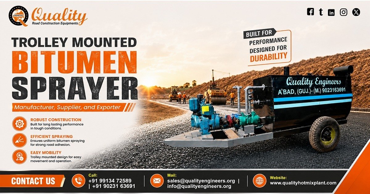 Trolley Mounted Bitumen Sprayer in West Bengal