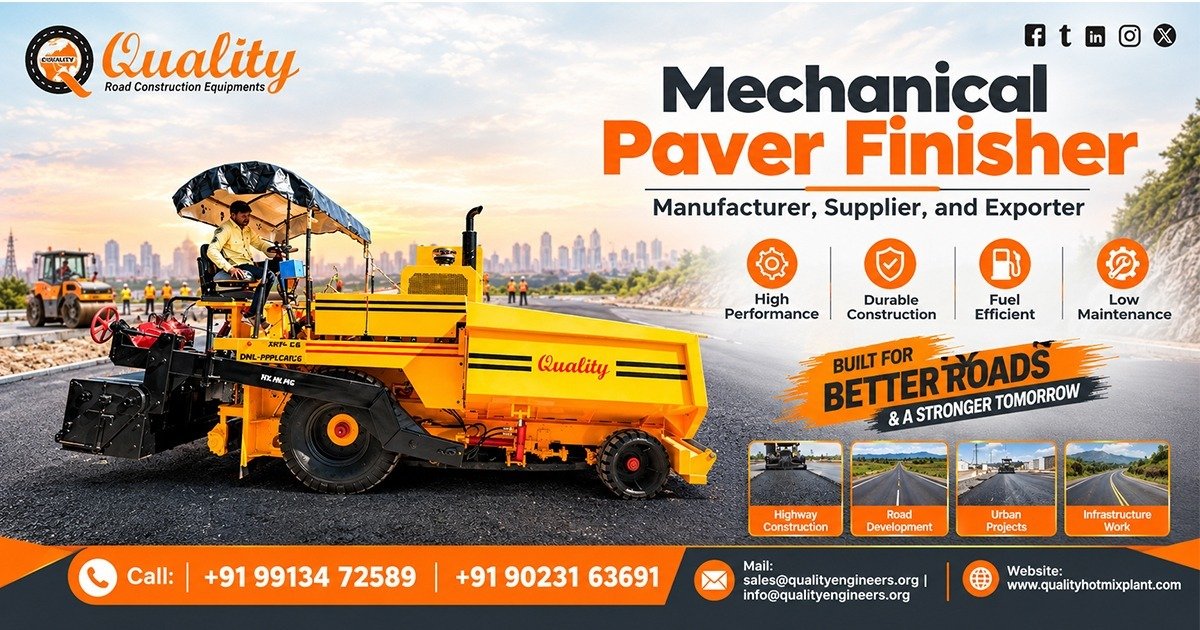 Mechanical Paver Finisher in Bihar