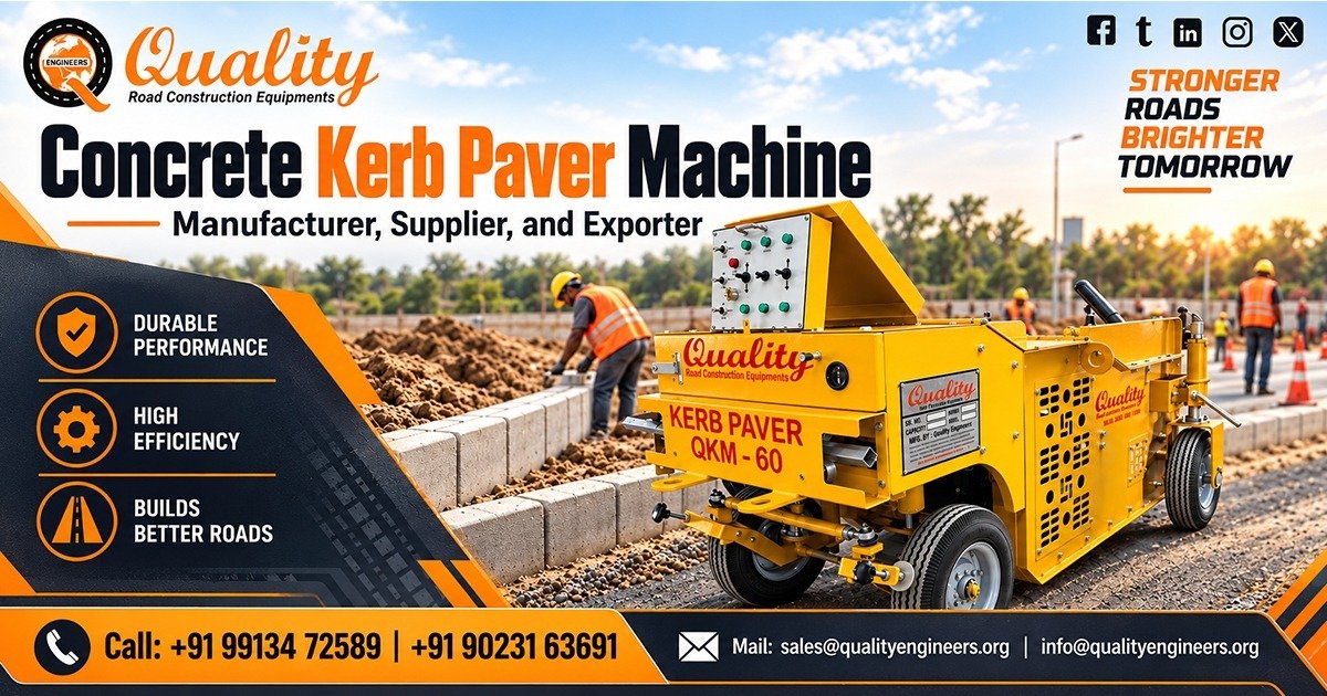 Concrete Kerb Paver Machine in West Bengal