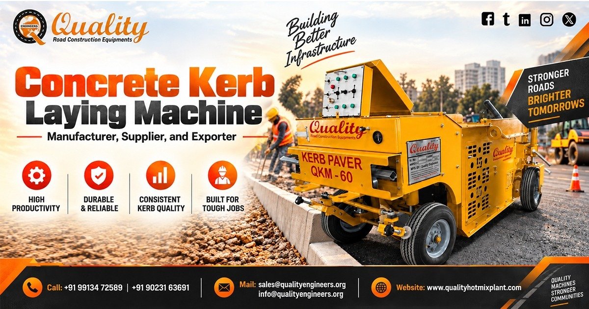 Concrete Kerb Laying Machine in Jharkhand